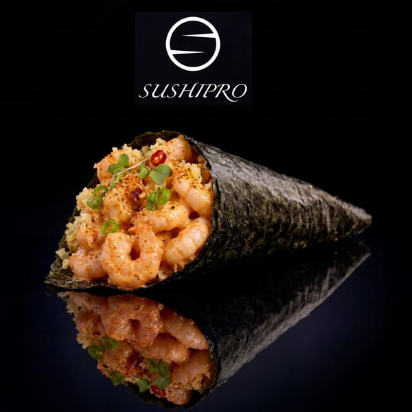 Spicy Shrimp Temaki 